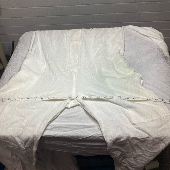 Vintage Grace Lee X Tall Medium Lightweight Jumpsuit Coverall Romper Linen Style - Picture 5 of 14